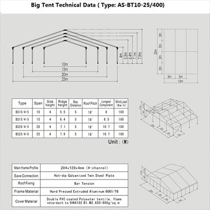 Curved Wedding Tent/Large Event Tents